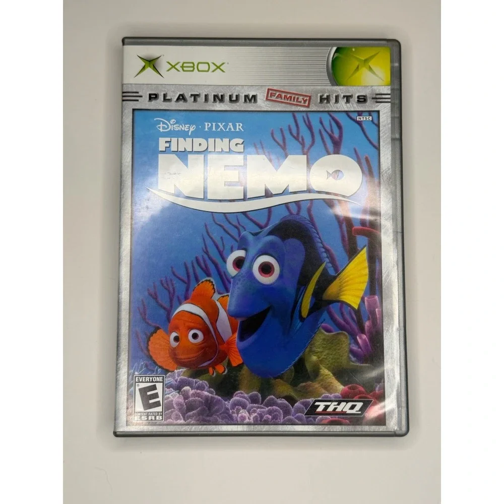 Finding Nemo (Microsoft Xbox, 2003) Platinum Hits Complete with manual included